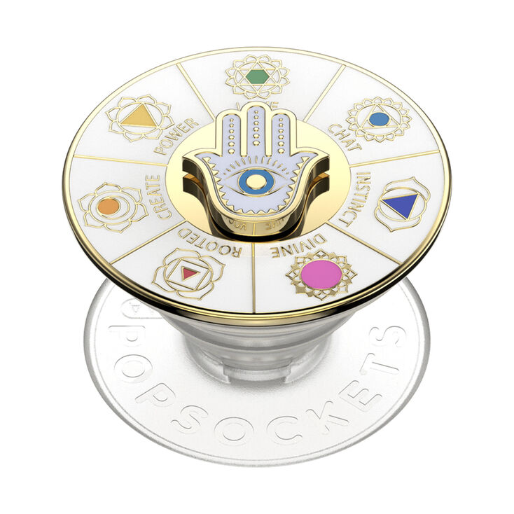 PopSockets PopGrip - Enamel Chakras Spinner,