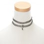 Best Friends Sun and Moon Mood Choker Necklaces - 2 Pack,