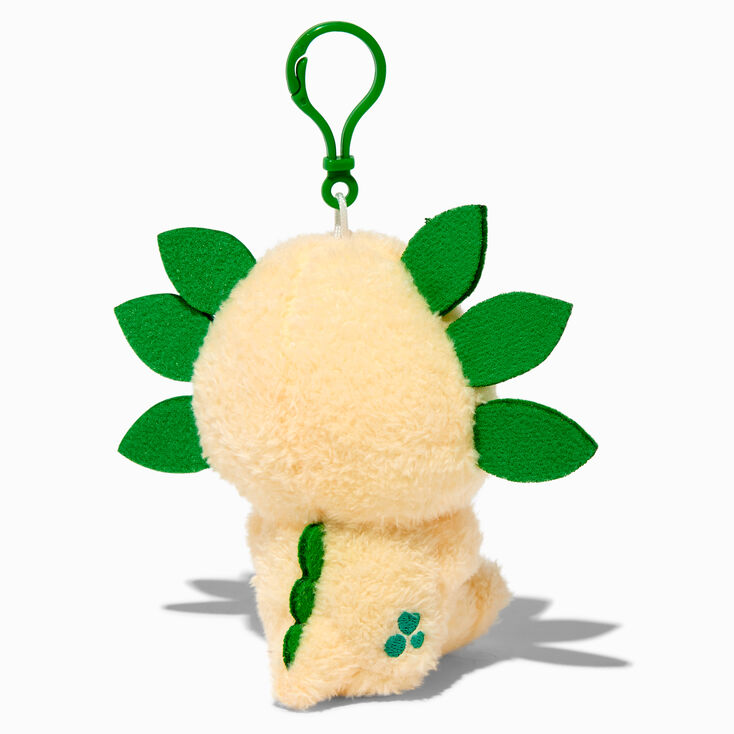 &#35;Plush Goals by Cuddle Barn&reg; Claire&#39;s Exclusive 5&#39;&#39; Leia the Leafy Axolotl Plush Bag Clip,