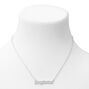 Collier &agrave; pendentif signe du zodiaque gothique couleur argent&eacute;e - Sagittaire,