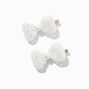 Pearl Hair Bow Clips - 2 Pack,