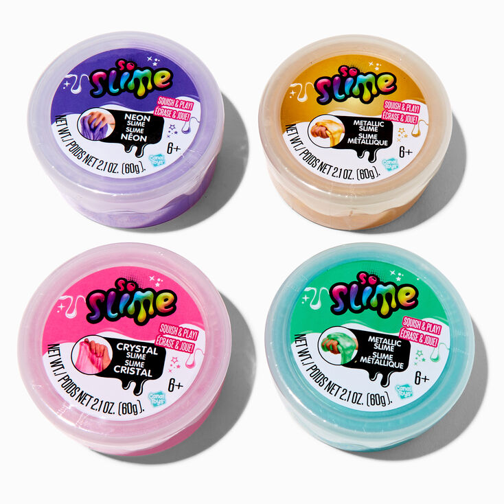 So Slime Metallic Slime Pot - Styles Vary ,