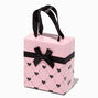 Medium Pink Heart Quilted Gift Box,