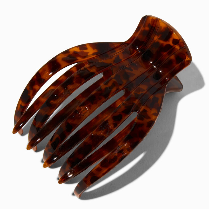 Extra Large Finger Hair Claw - Tortoiseshell,