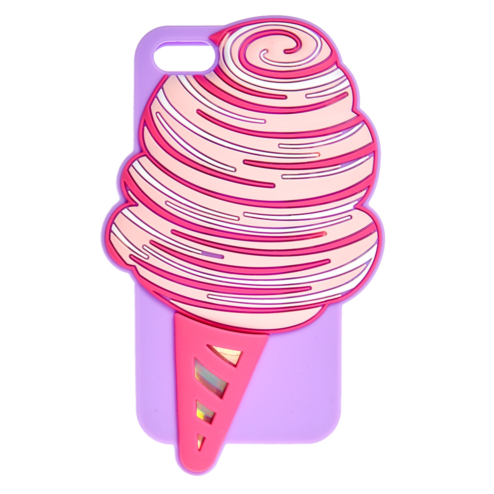 Pink Cotton Candy Phone Case Claire S Us