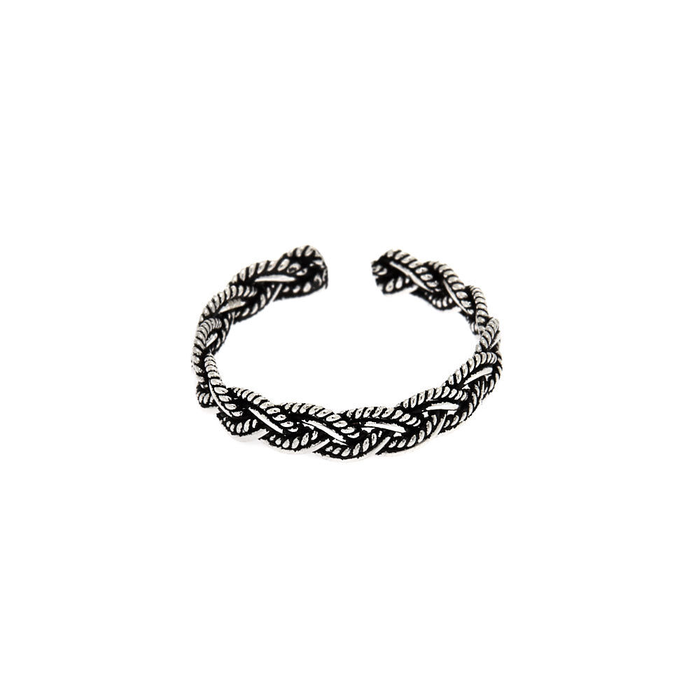 Sterling Silver Antique Toe Ring,