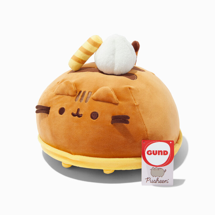 Pusheen&reg; Claire&#39;s Exclusive 11&#39;&#39; Chocolate Dome Cake Soft Toy,