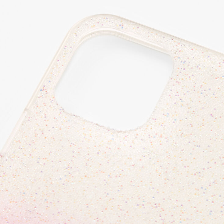 Pink Sparkle Ombre Phone Case - Fits iPhone 12 Pro Max,