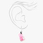 Pink 0.5&quot; Gummy Bears&reg; Drop Earrings,