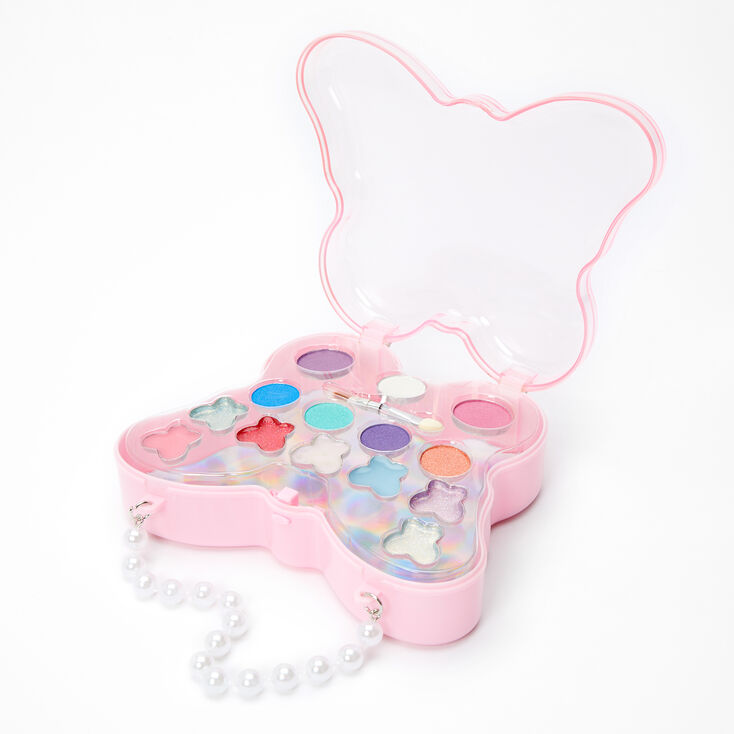 Claire's Palette compacte de maquillage sac à main papillon Claire's Club