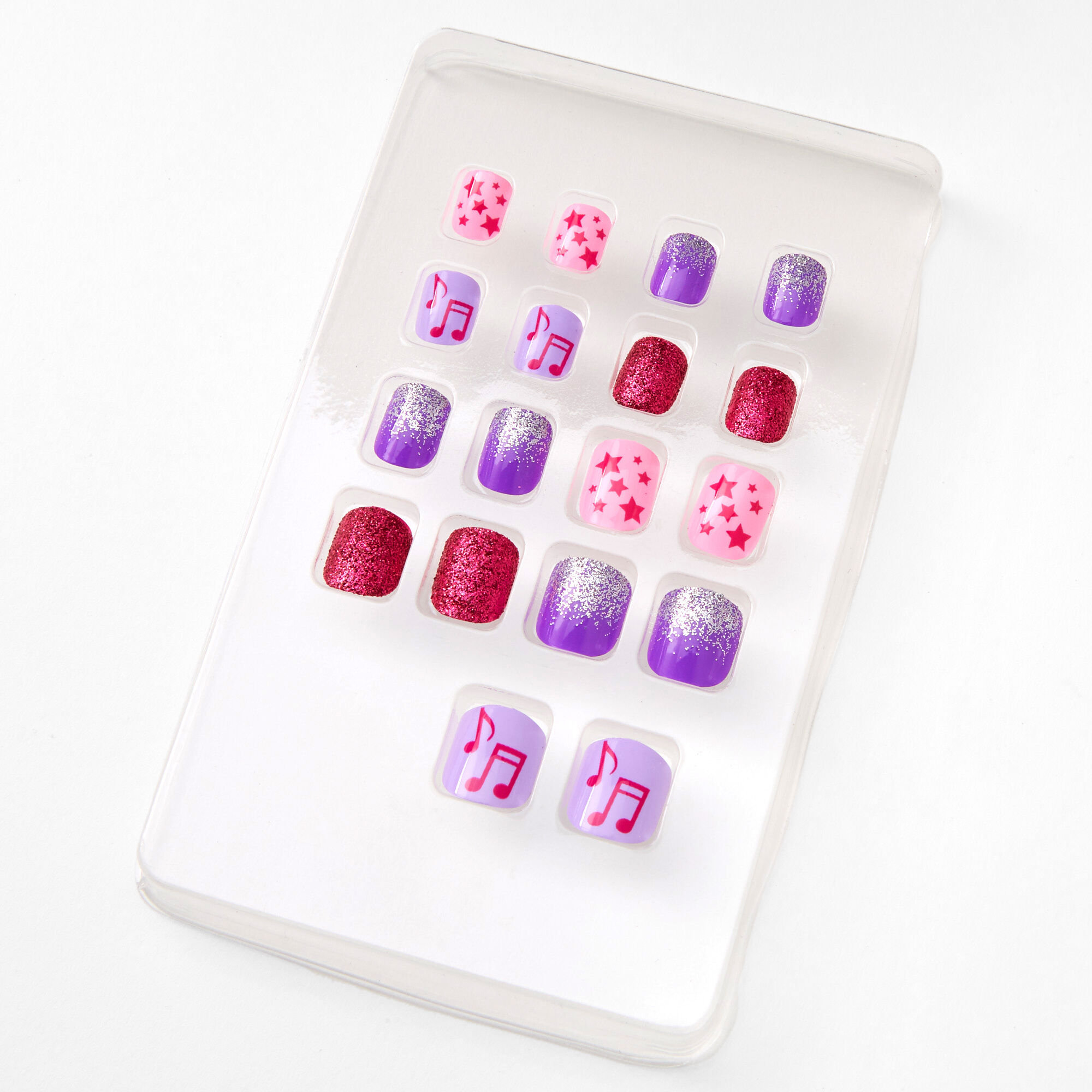 Love, Diana™ Square Press On Faux Nail Set - Rockstar,