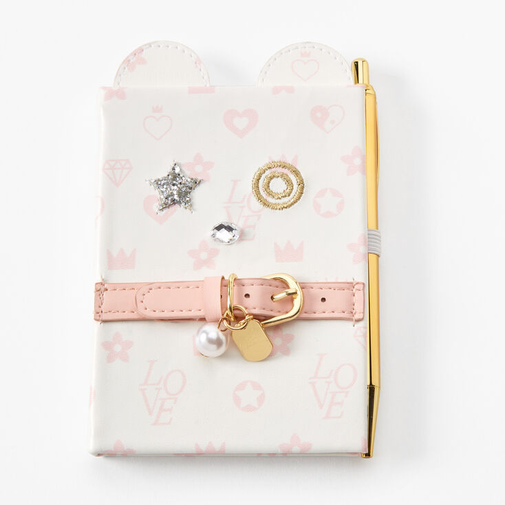 Bear Notebook - White,