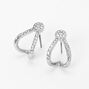 Clous d&#39;oreilles d&eacute;cor&eacute;s avec strass,