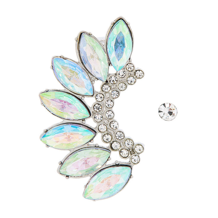 Aurora Borealis Crystal Ear Cuff Claire S Us
