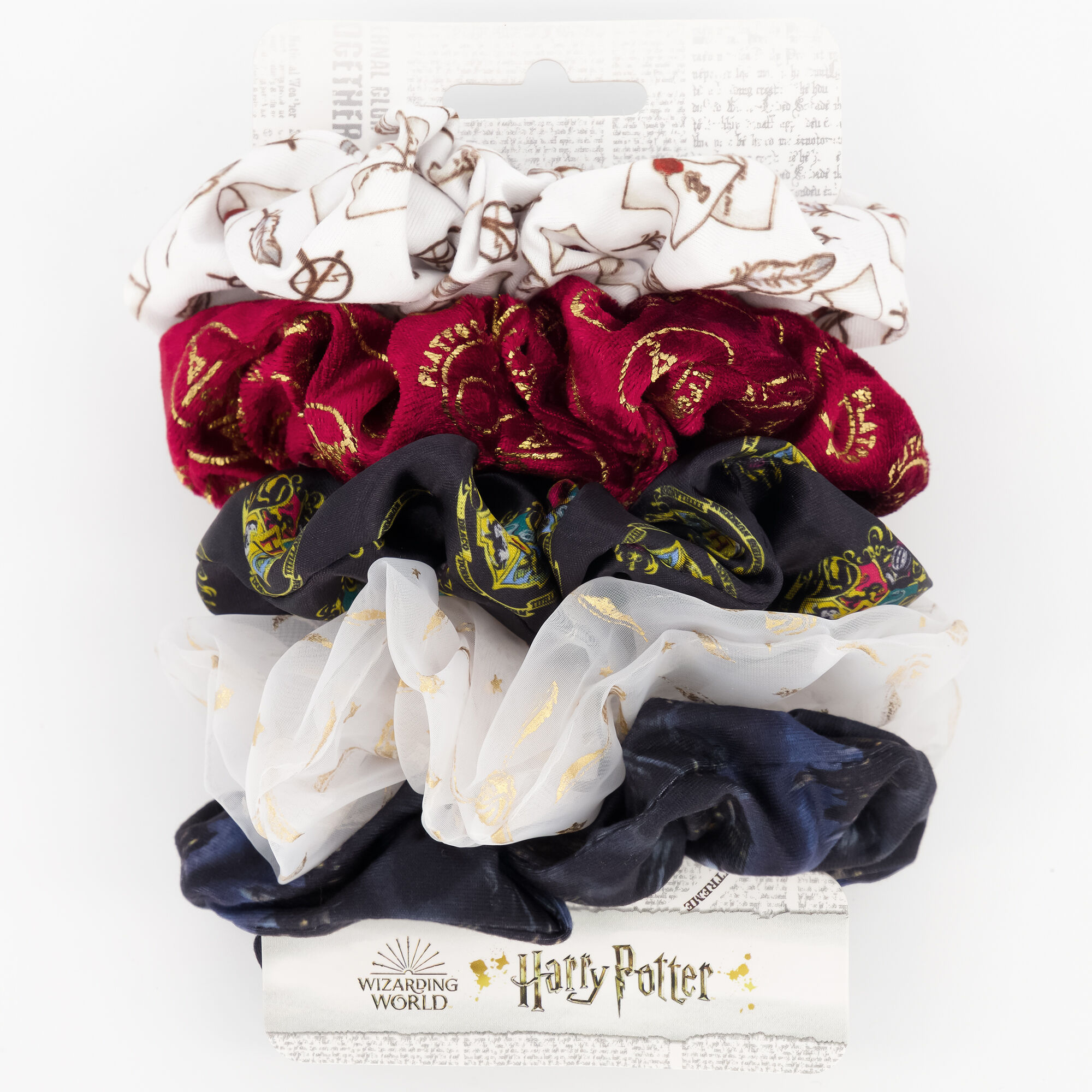 View Claires Harry Potter Scrunchies 5 Pack information