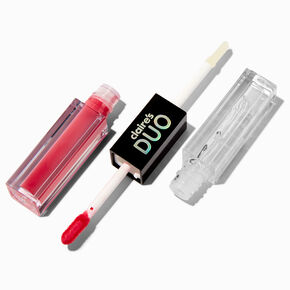 Light Pink Duo Lip Gloss Wand,