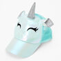 Claire&#39;s Club Mint Unicorn Glitter Baseball Hat,