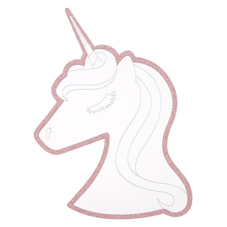 Miss Glitter The Unicorn Magnetic Mirror Claire S Us