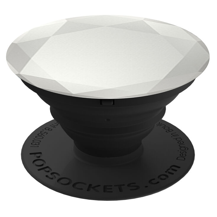 PopSockets PopGrip - Silver Diamond,
