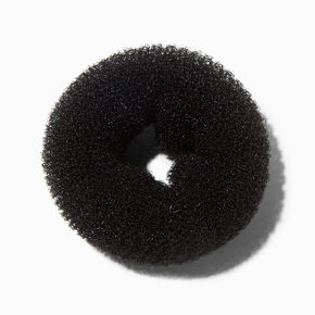 Petit donut pour cheveux - Noir,