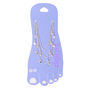 Silver Belly Dancer Multi Strand Chain Anklet,