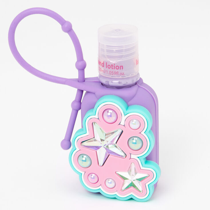 Claire's Lotion pour les mains bling bling étoilée - Raisin