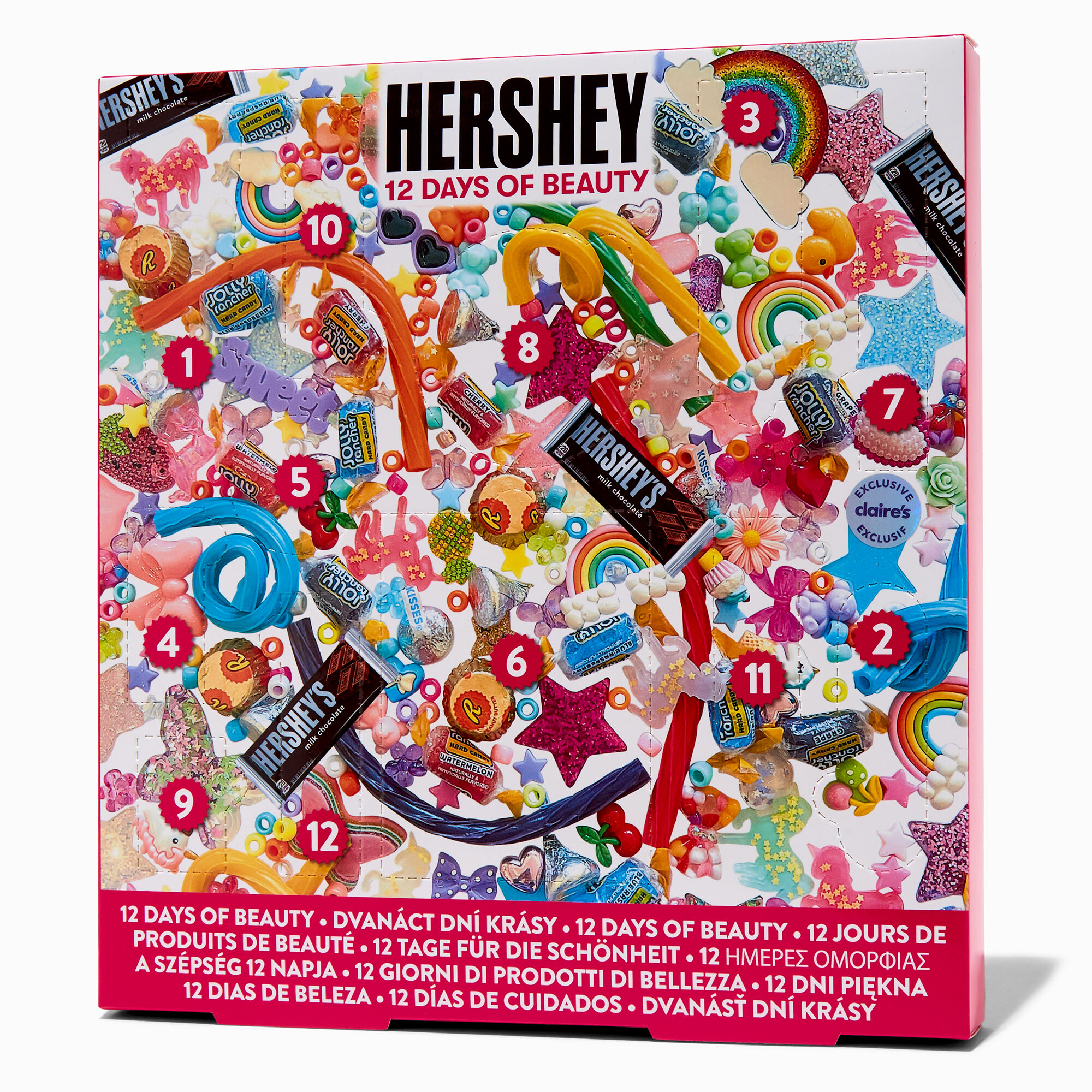 View Claires Hersheys 12 Days Of Beauty Advent Calendar information