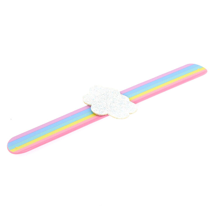 Claire&#39;s Club Rainbow Slap Bracelet,