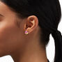 Rainbow Mix Stud Earrings - 20 Pack,