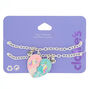 Unicorn Heart Chain Friendship Bracelets - 2 Pack,