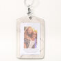 White Marble ID Lanyard,