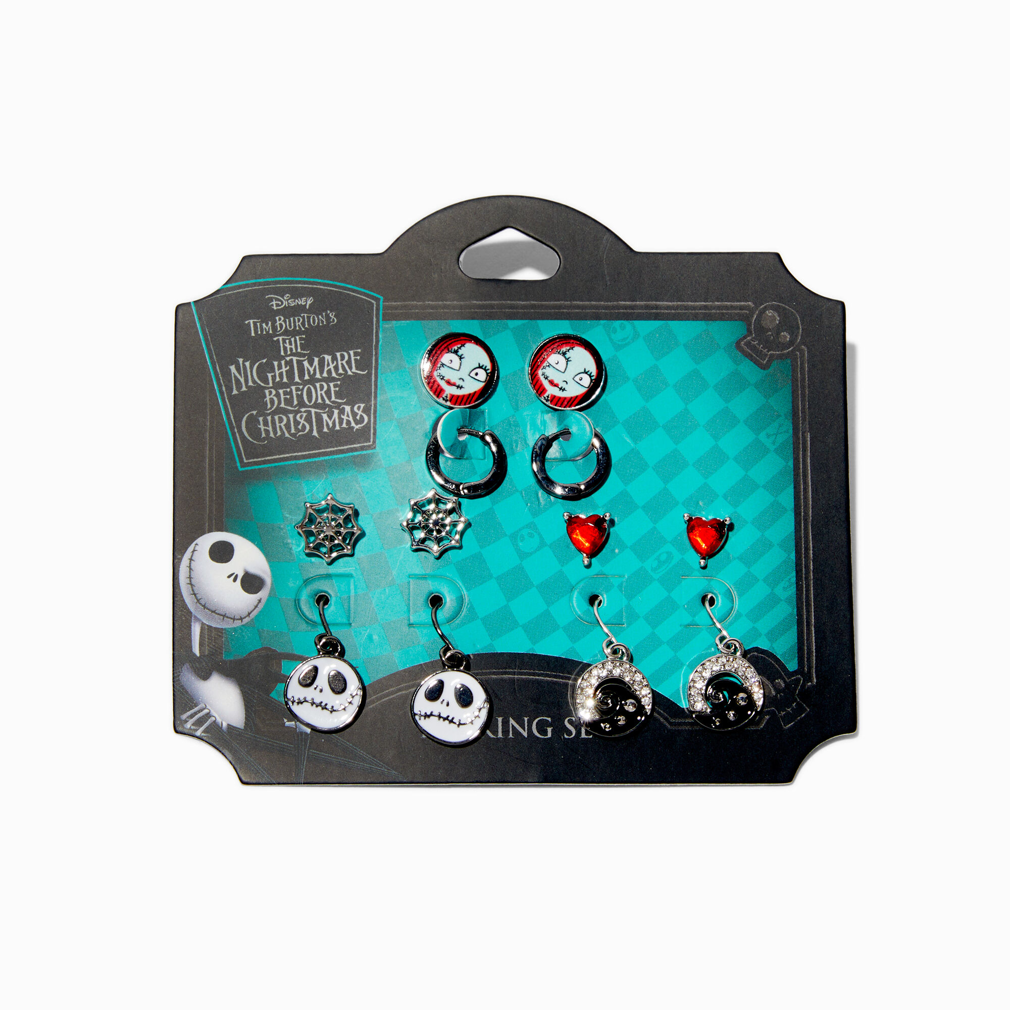 View Claires The Nightmare Before Christmas Earring Set 3 Pack information