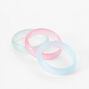 Claire&#39;s Club Pastel Glitter Bangle Bracelets - 3 Pack,