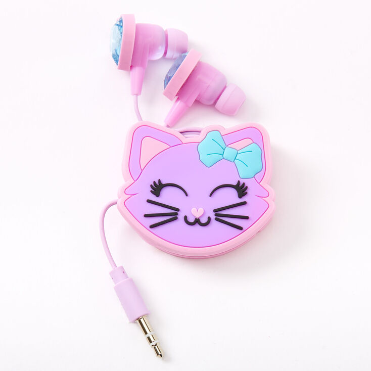 Cat Hearts Earbuds &amp; Winder Set,
