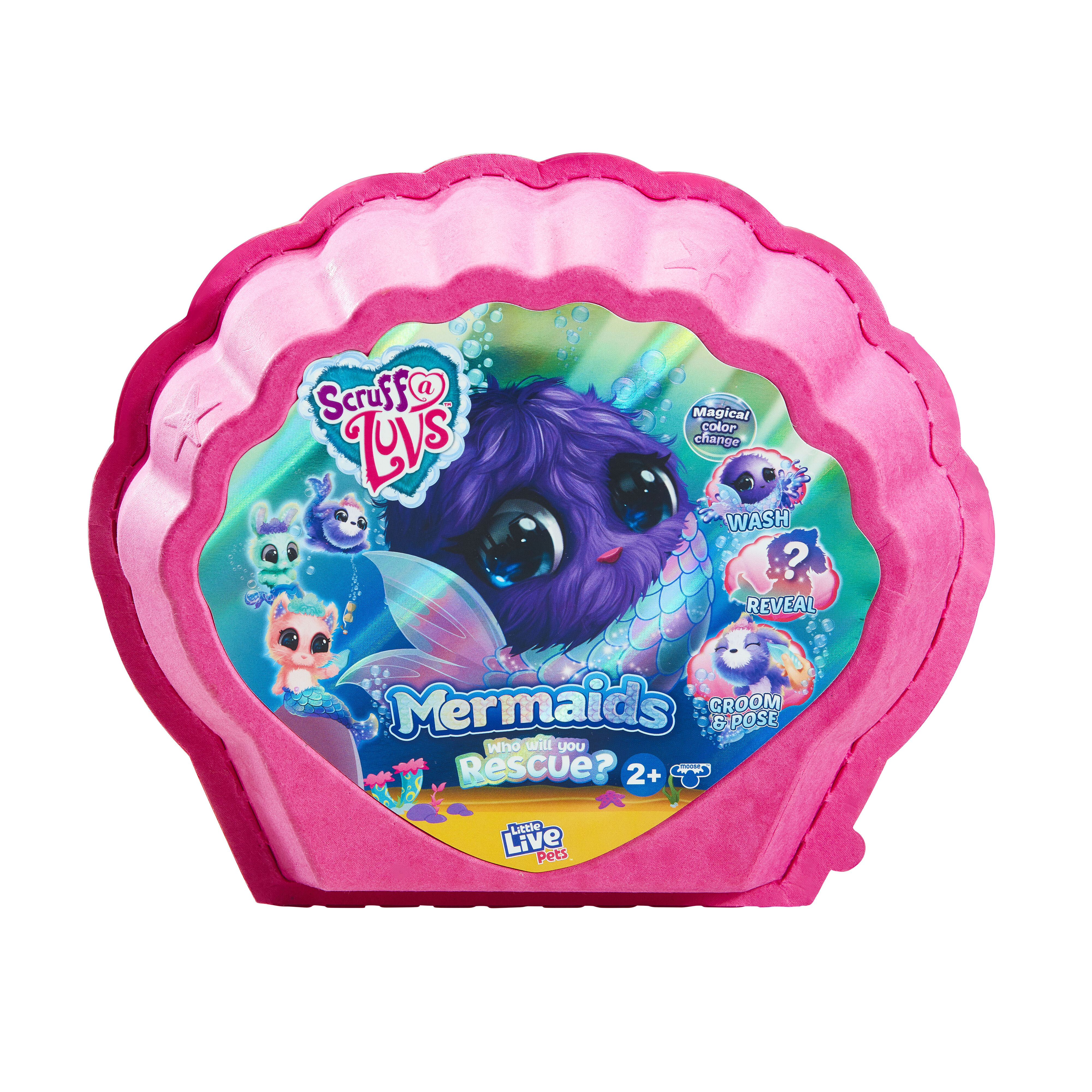 Pochette surprise bébés sirènes Scruff-a-Luvs™ - Les modèles peuvent varier,