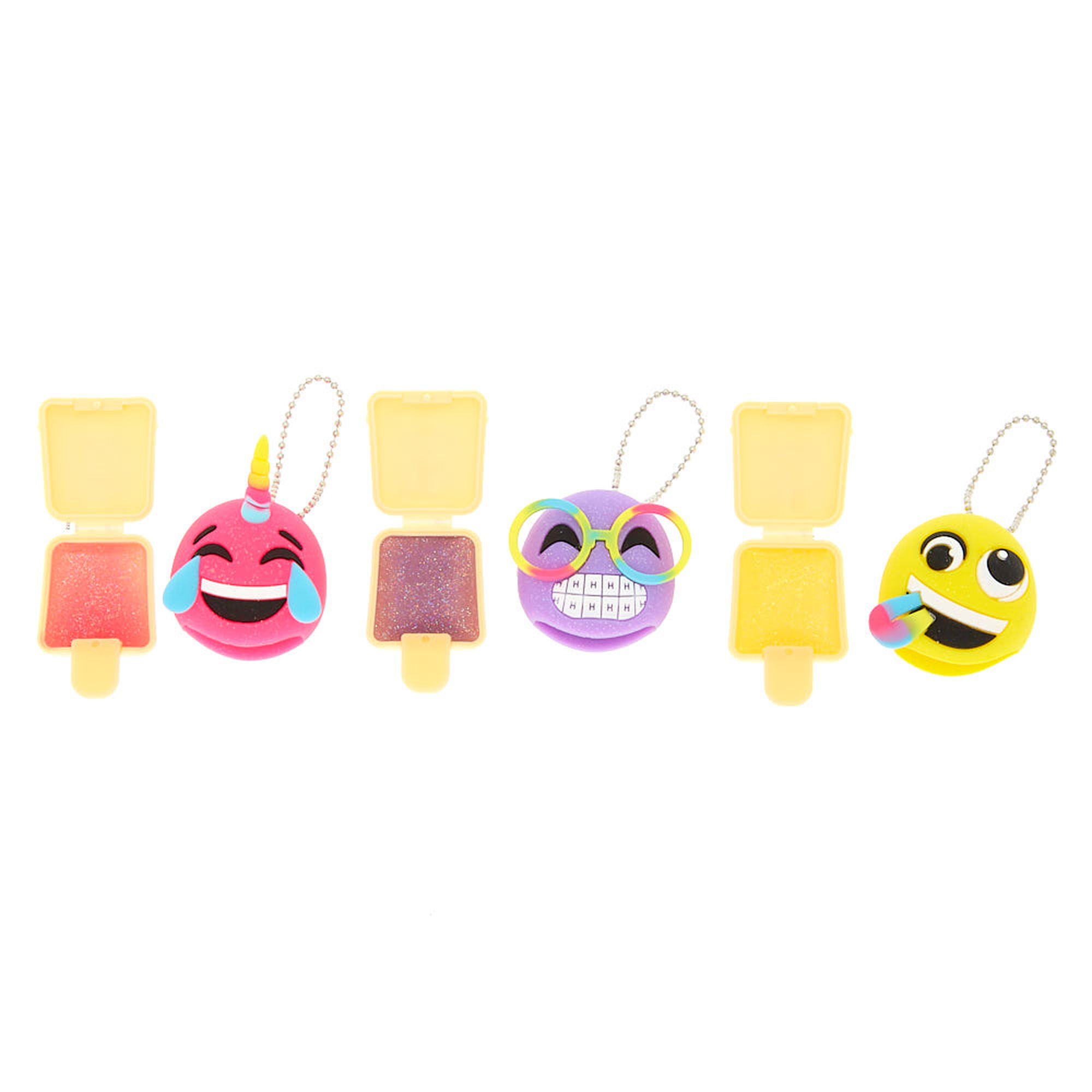Pucker Pops Emoji Lip Gloss Set - 3 Pack,