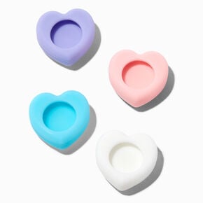 Gemstone Hearts Silicone Thumb Grips - Compatible with Nintendo Switch&trade;,