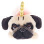 Trousse souple couleur cr&egrave;me Doug the Pug&trade; licorne,