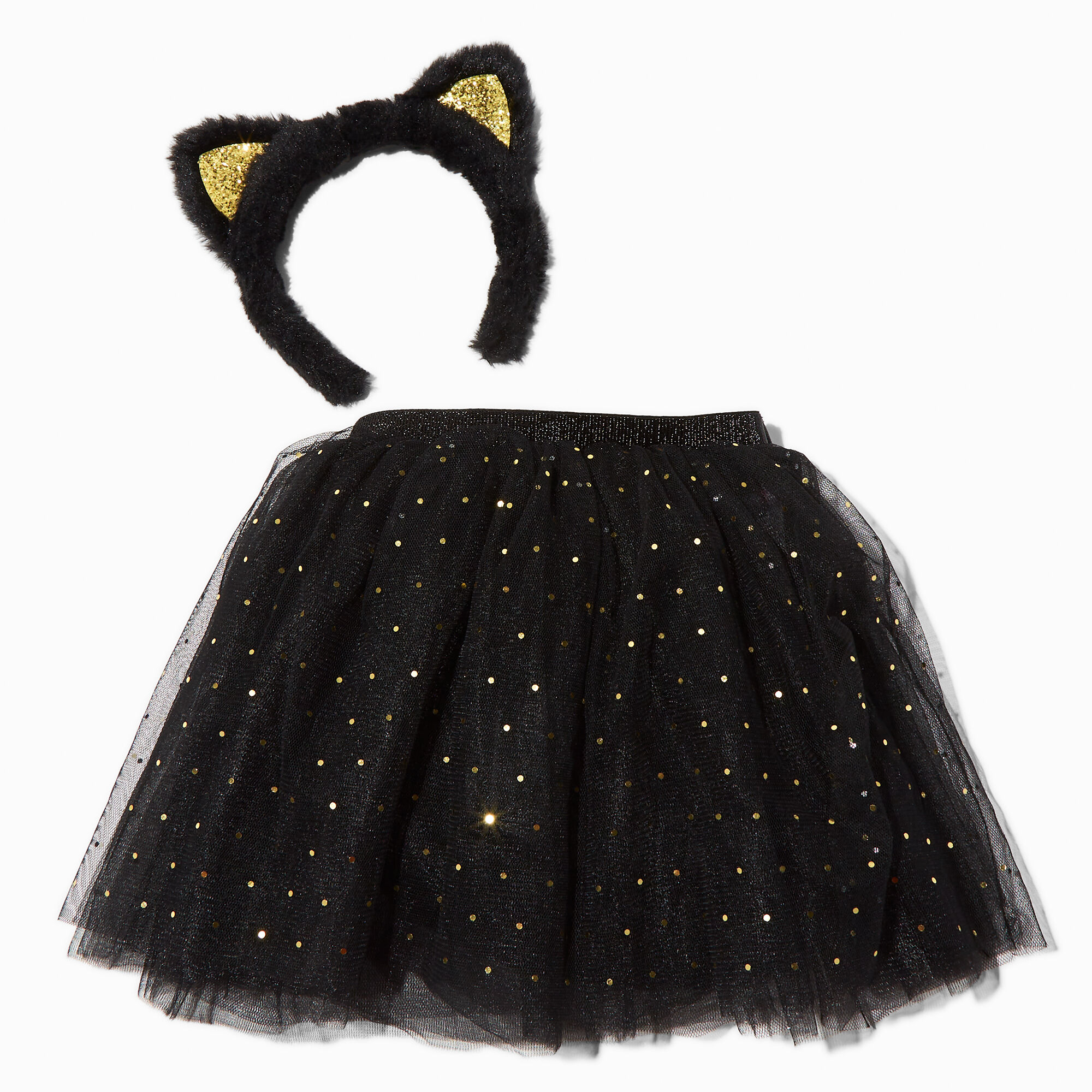 View Claires Club Cat Dress Up Set 2 Pack Black information