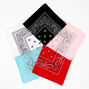 Claire&#39;s Club Mixed Paisley Bandana Headwraps - 5 Pack,