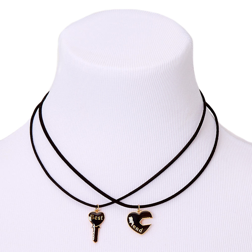 Key and store lock bff necklace