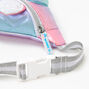 Sac banane iris&eacute; licorne - Arc-en-ciel pastel,
