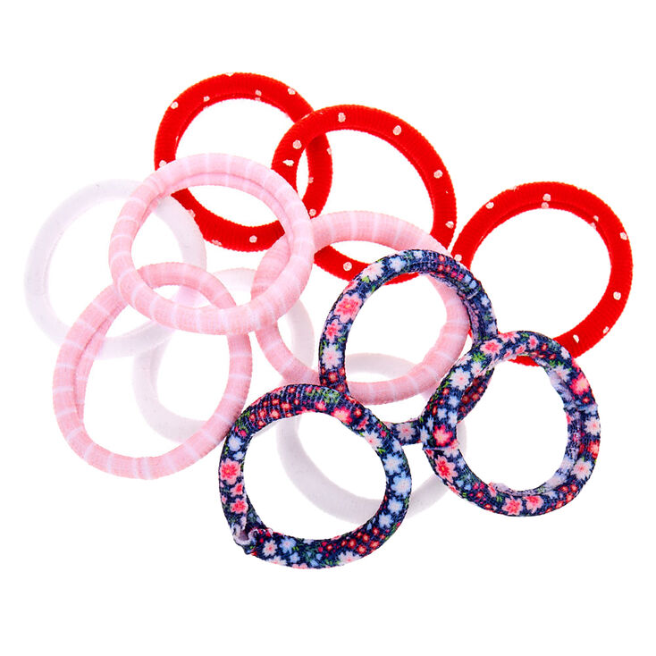 Claire&#39;s Club Rolled Hair Bobbles - 12 Pack,