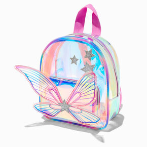 Claire&#39;s Club Iridescent Butterfly Backpack,