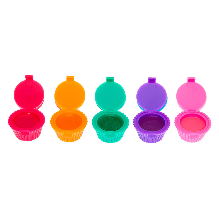 Mini Cupcake Lip Gloss Set - 5 Pack,