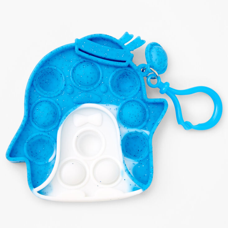 Pop Poppers Tuxedo Sam&trade; Fidget Toy Keychain - Blue,