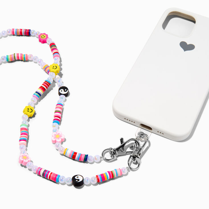 Y2K Icons Beaded Crossbody Phone Strap