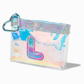 Holographic Initial Coin Purse - L,