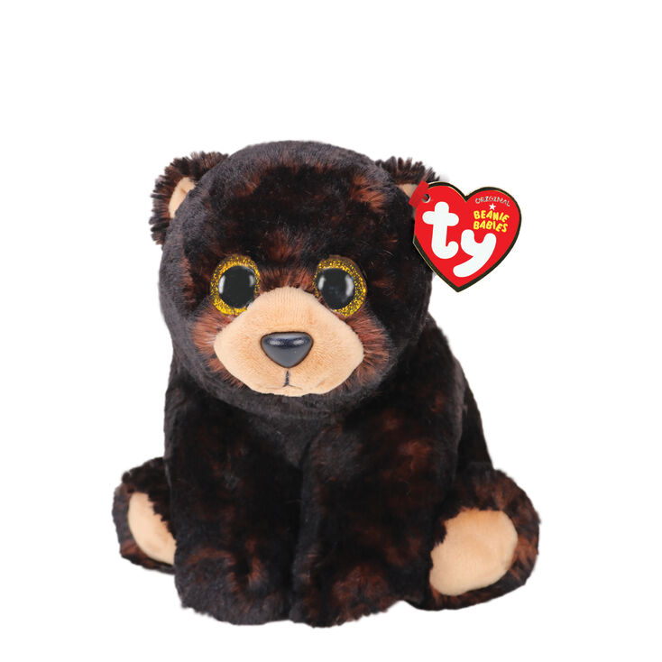 Ty&reg; Beanie Boos Kodi the Black Bear Plush Toy,