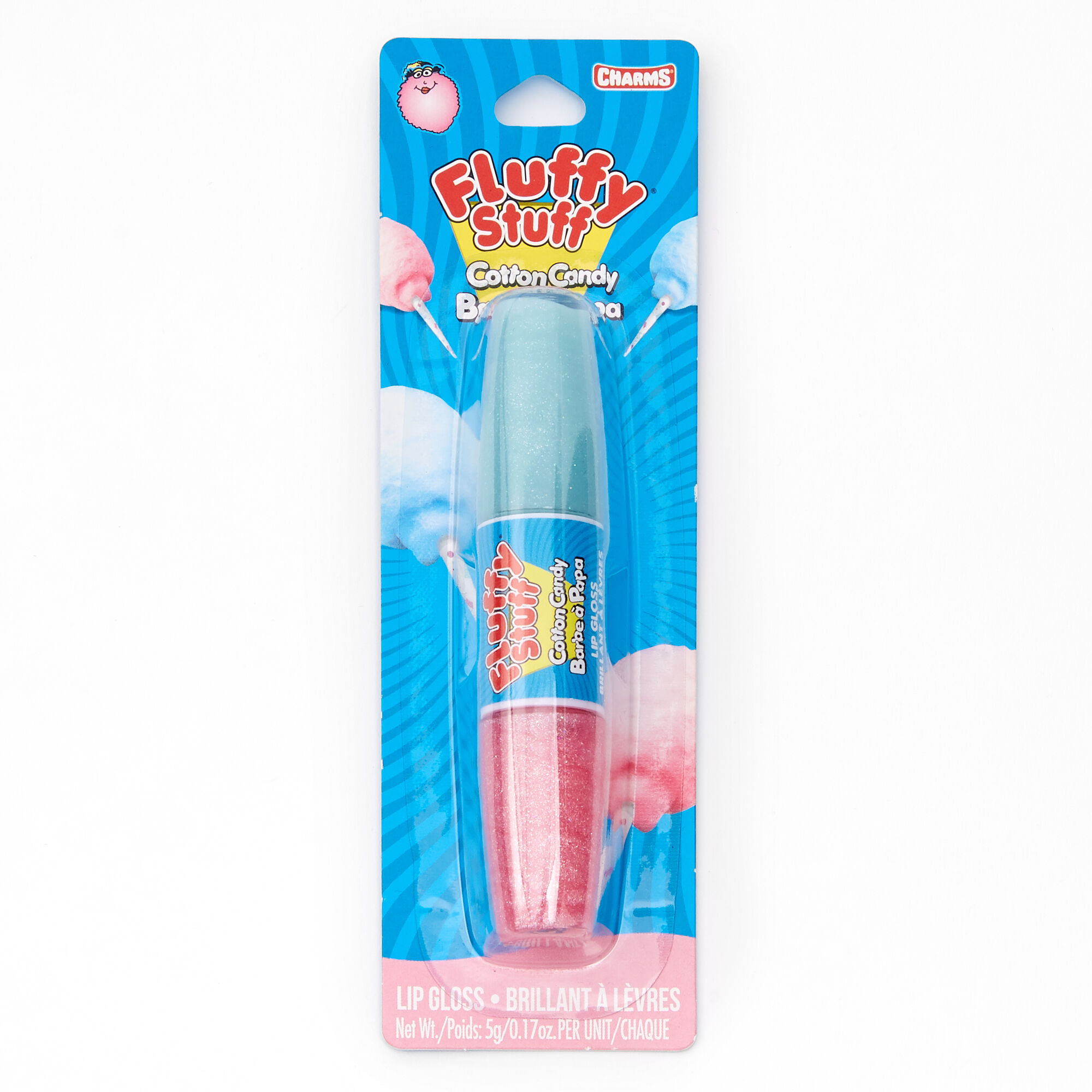 Fluffy Stuff® Dual Lip Gloss - Cotton Candy,
